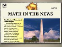 Math in the News: Issue 31--Washington Monument: Under Repair