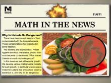Math in the News: Issue 34--Why Is Listeria So Dangerous?