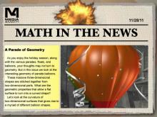 Math in the News: Issue 37--A Parade of Geometry