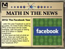 Math in the News: Issue 41--2012: The Facebook Year