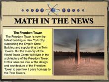 Math in the News: Issue 56--The Freedom Tower