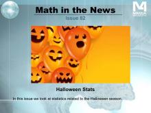Math in the News: Issue 82--Halloween Stats