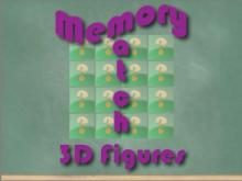 Interactive Math Game--Memory Game: 3D Figures