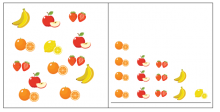 Math Clip Art--Statistics--Fruit Pictograph, Image 2