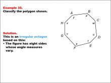 Math Example--Polygons--Polygon Classification: Example 35