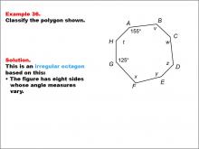 Math Example--Polygons--Polygon Classification: Example 36