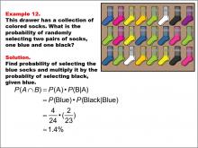 Math Example--Probability Concepts-- Probability: Example 12