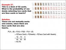Math Example--Probability Concepts-- Probability: Example 27