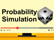 Dice Animation: Single Die Showing 6