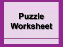 WORKSHEET, Word Search Puzzle--Linear Functions, Puzzle 5