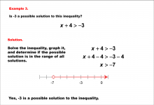 Math Example--Inequalities--Solving One-Variable Inequalities: Example 3