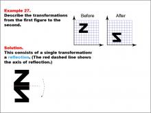 Math Example--Geometric Transformation--Transformations: Example 27