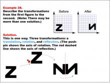 Math Example--Geometric Transformation--Transformations: Example 28