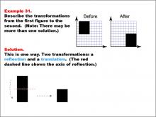 Math Example--Geometric Transformation--Transformations: Example 31
