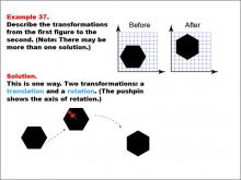 Math Example--Geometric Transformation--Transformations: Example 37