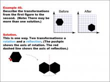 Math Example--Geometric Transformation--Transformations: Example 40