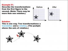 Math Example--Geometric Transformation--Transformations: Example 51