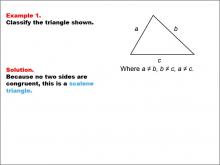 Math Example--Polygons--Triangle Classification: Example 1