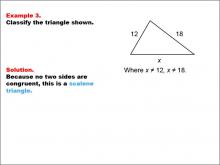 Math Example--Polygons--Triangle Classification: Example 3