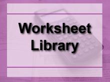 Worksheet: Solving Subtraction Equations, Worksheet 1